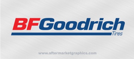 BFGoodrich Tires Decals - Pair (2 pieces)